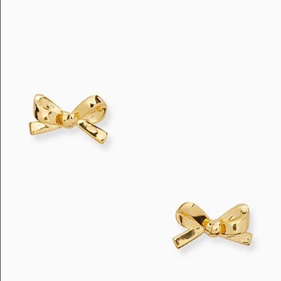 Kate Spade skinny mini bow studs